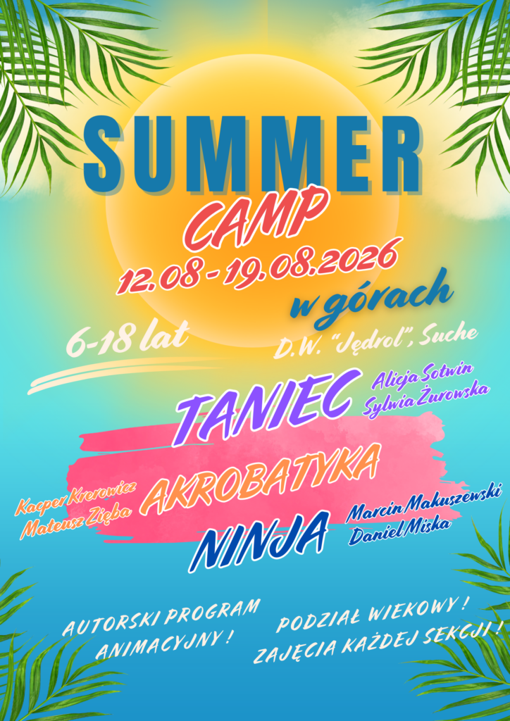 summer camp w górach